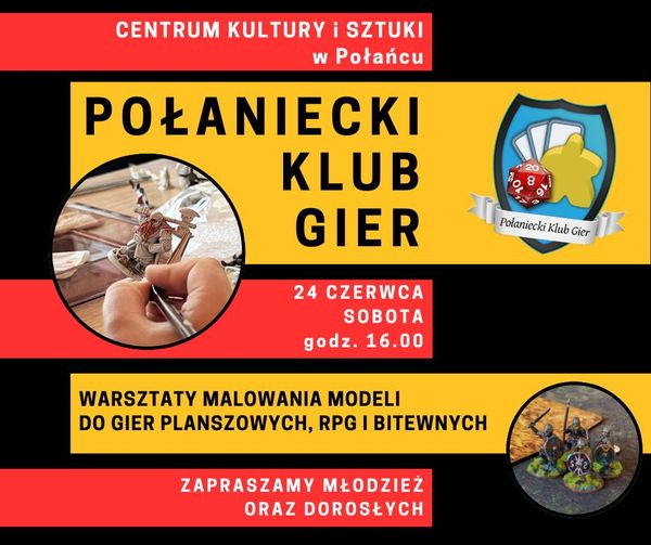 Połaniecki Klub Gier CKiSz Połaniec Plakat