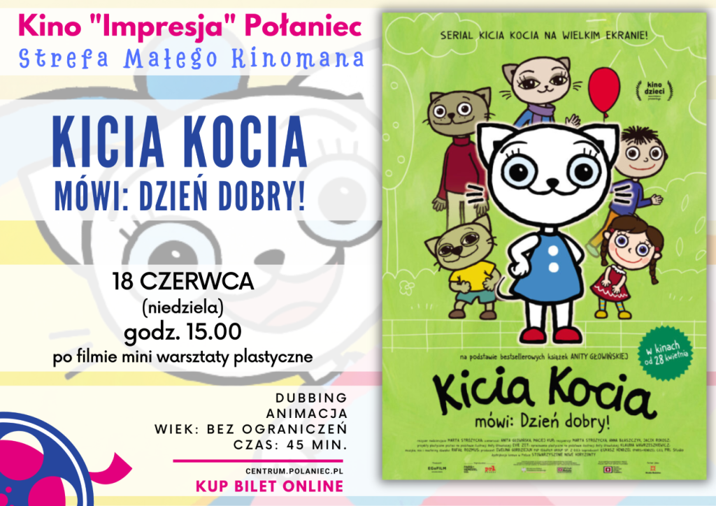 Plakat Kicia Kocia CKiSz Połaniec