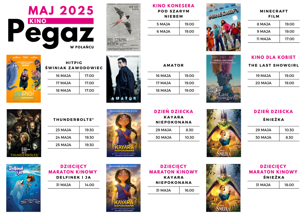 repertuar kina "Pegaz"